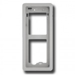 BPT Thangram DCI/ME Frame for recessed panels in Brushed chrome